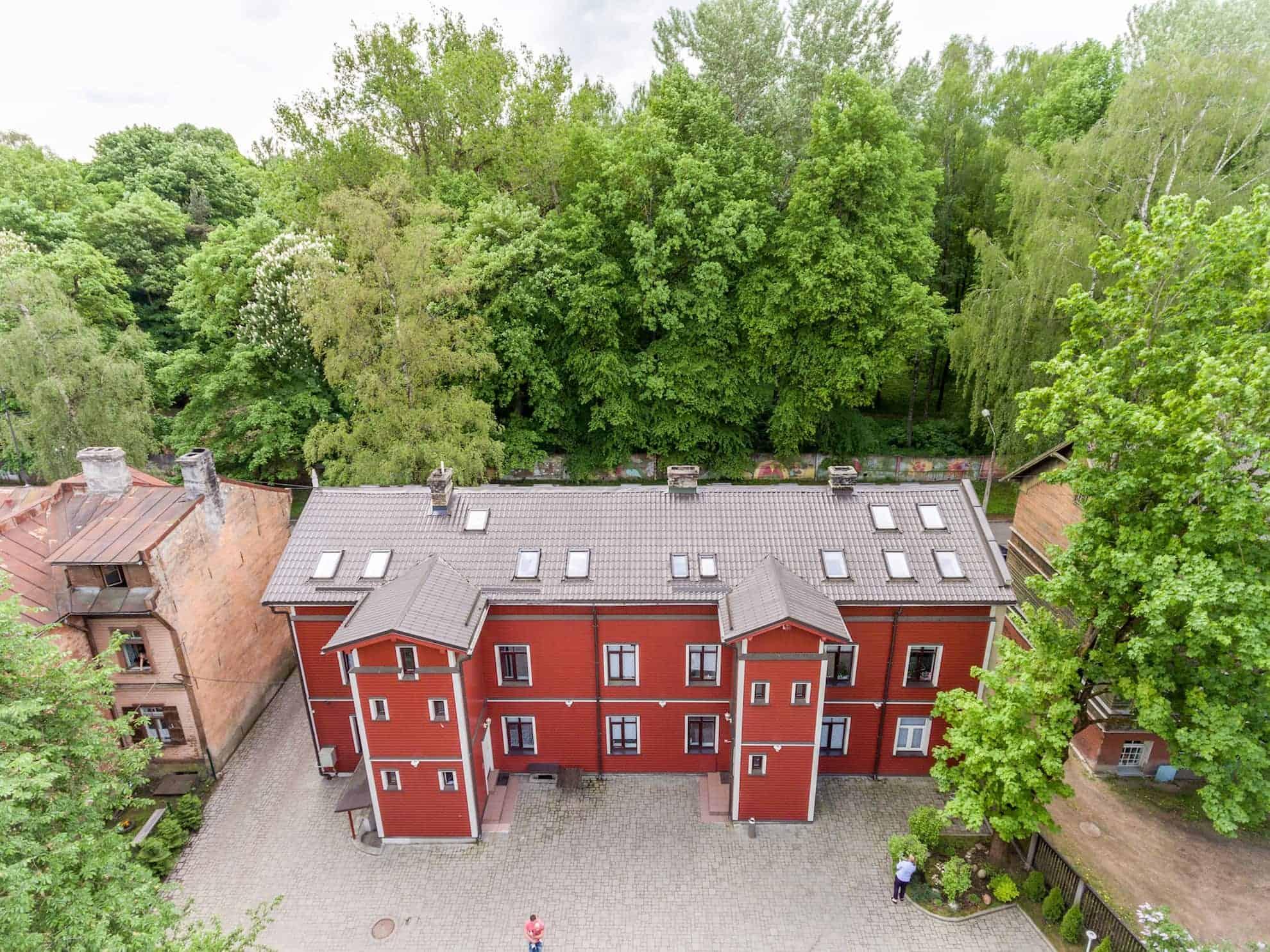 Ecolive Aparthotel Riga Exterior foto