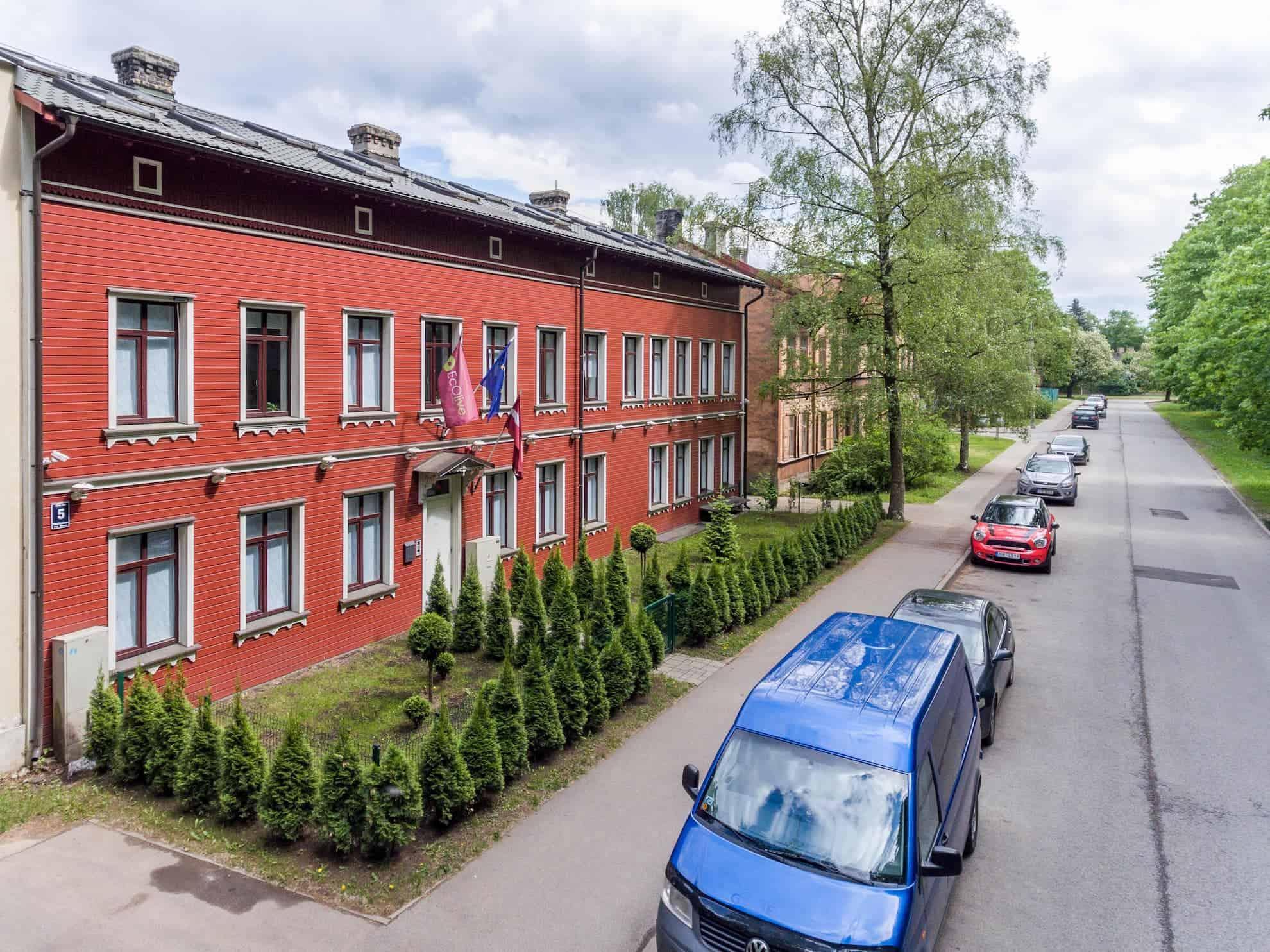 Ecolive Aparthotel Riga Exterior foto